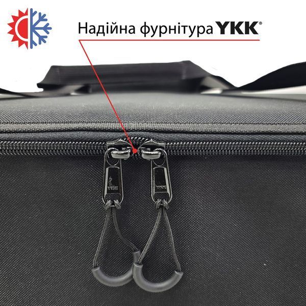 Термосумка для продуктов 60х30х30 см 52 л Черная 603030 702630ММ15 фото