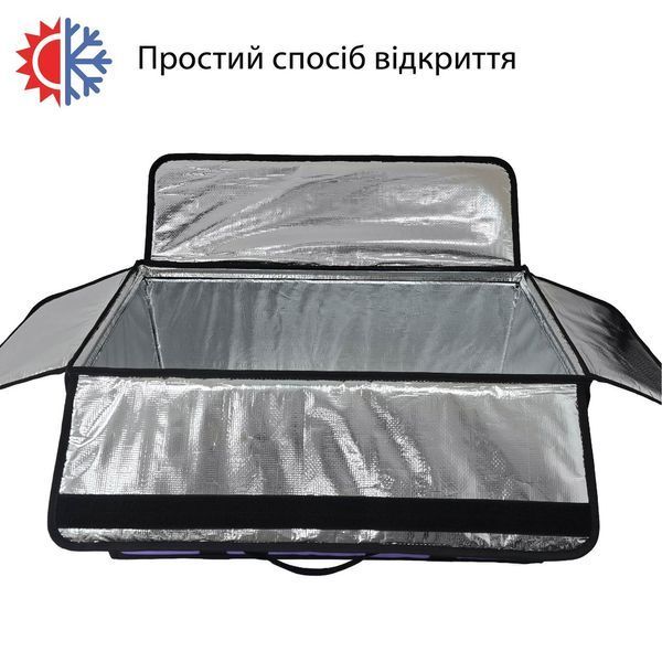 Професійна термосумка для доставки продуктів 65&times;30см висота 40см 78л 653040 фото