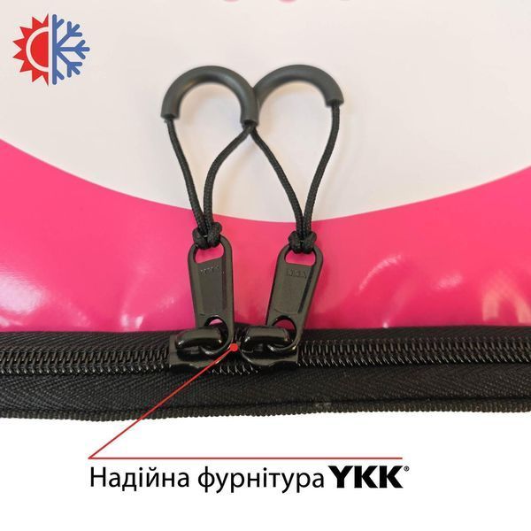 Проффесиональная термосумка для доставки пицы 45*45см высота 15см 454515МП7 фото