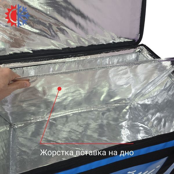 Професійна термосумка для перевезення продуктів 604030МП фото